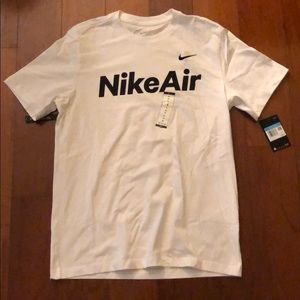 Nike Air Statement Tee in White